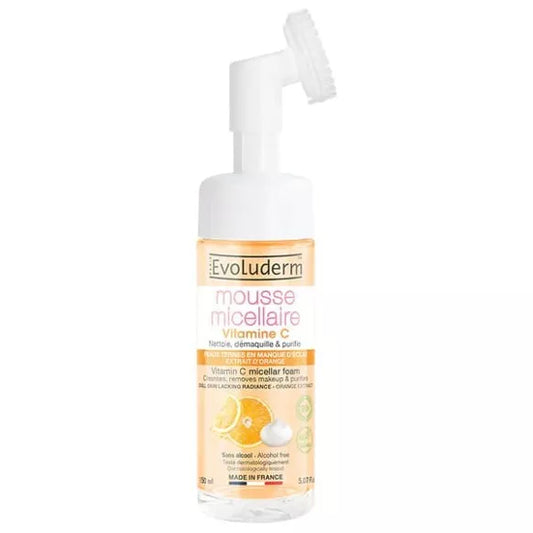 Mousse Micellaire Nettoyante Vitamine C - Evoluderm