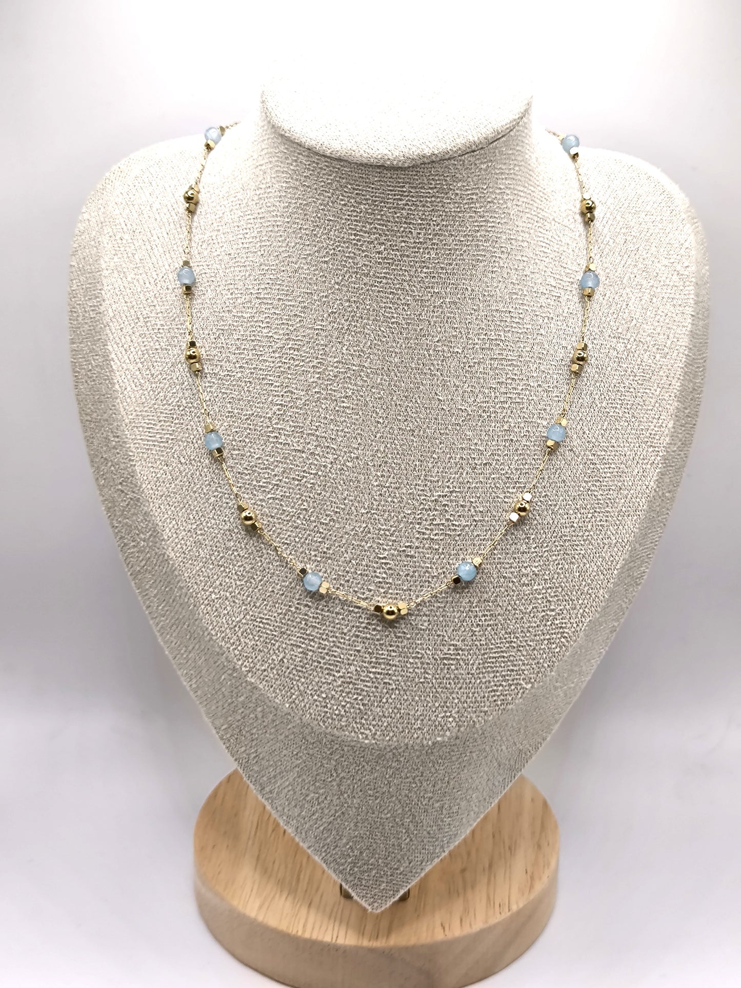 COLLIER ROMY LIGHT BLUE