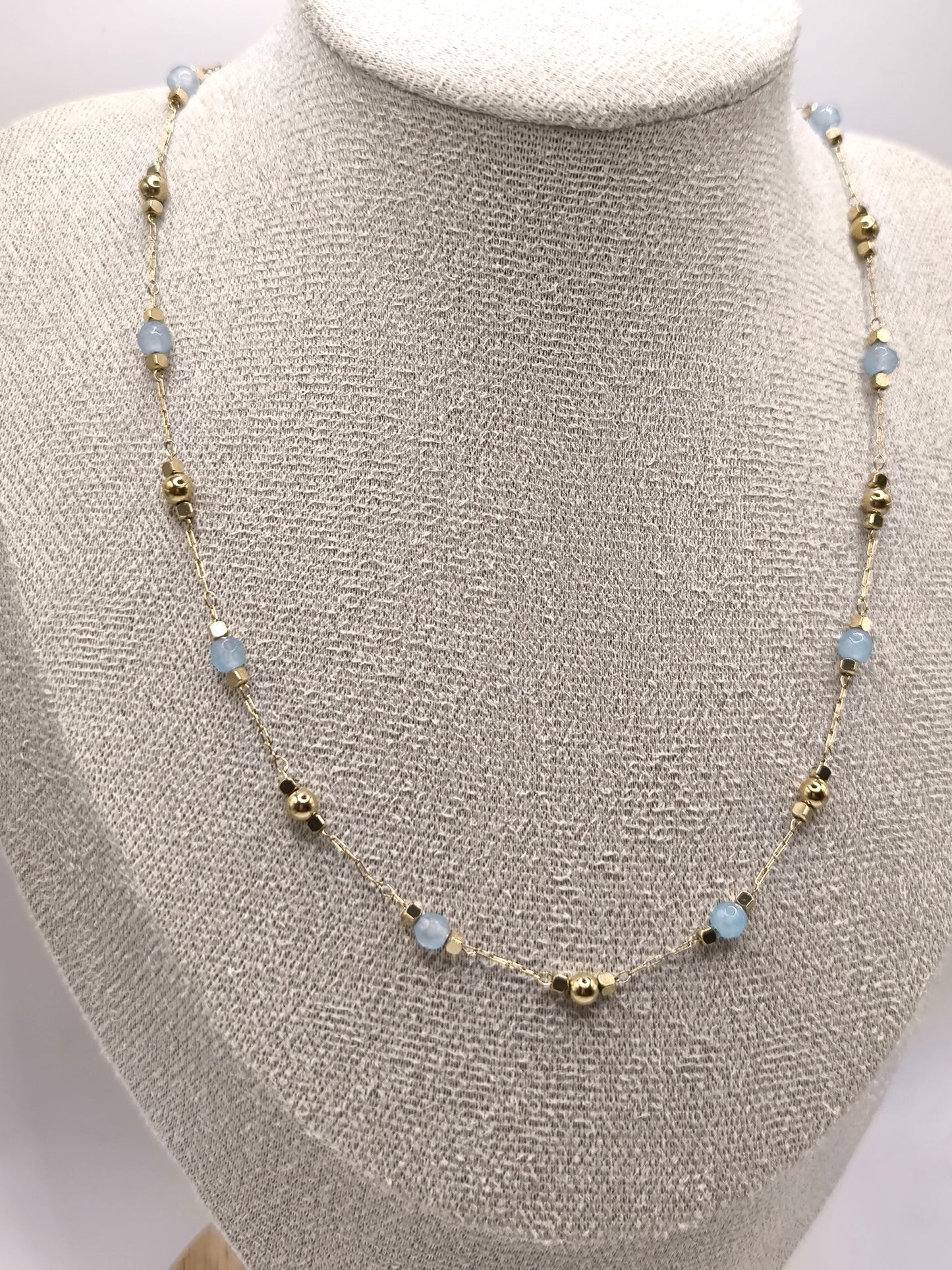 COLLIER ROMY LIGHT BLUE