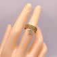 BAGUE ETOILE STRASS GOLD