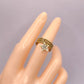 BAGUE ETOILE STRASS GOLD