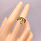 BAGUE ETOILE STRASS GOLD