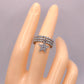 BAGUE ETOILE STRASS SILVER