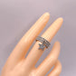 BAGUE ETOILE STRASS SILVER