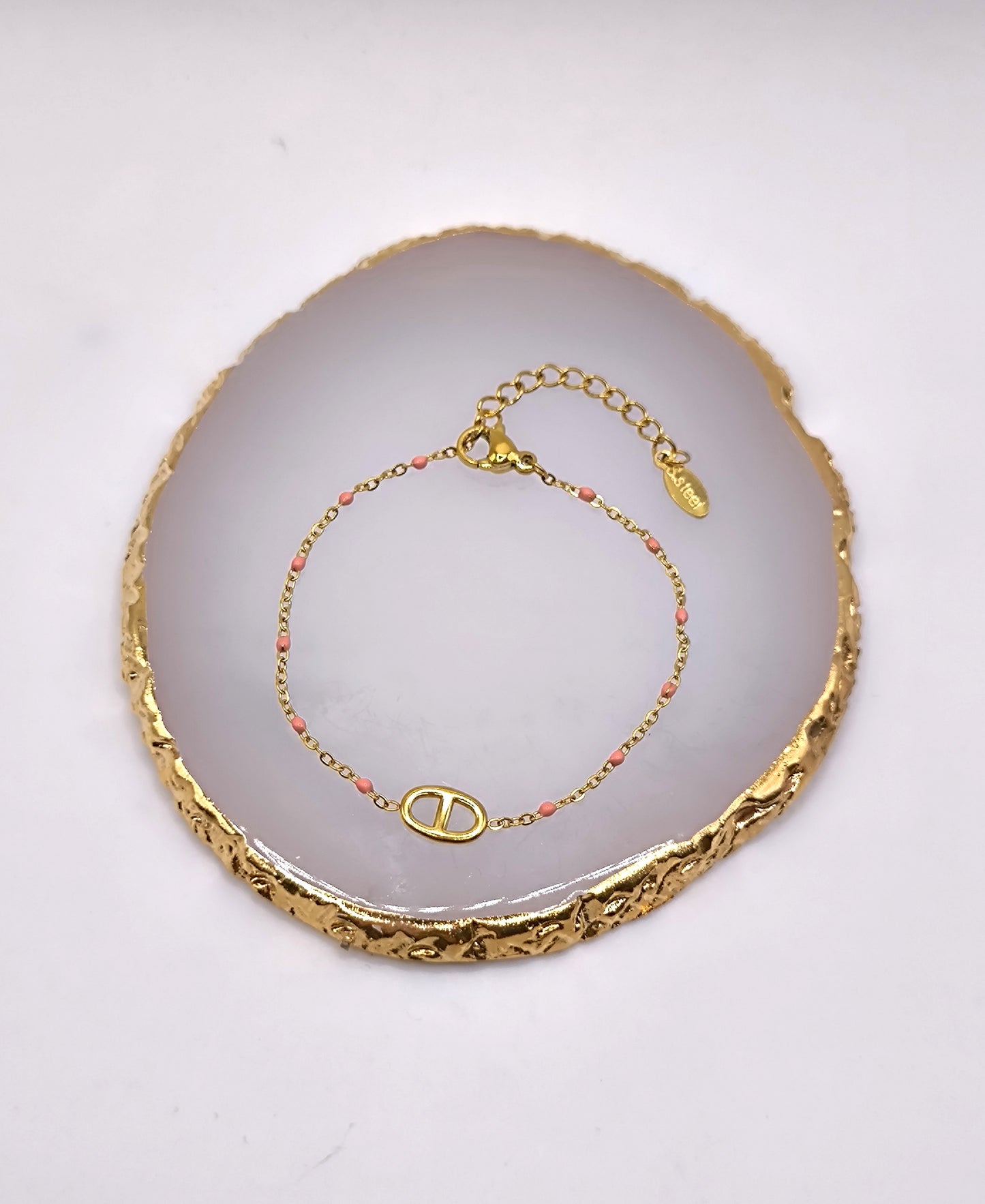 BRACELET PERLA CORAIL GOLD