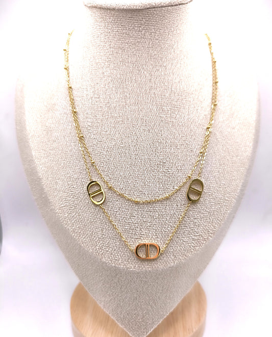 COLLIER EVA GOLD