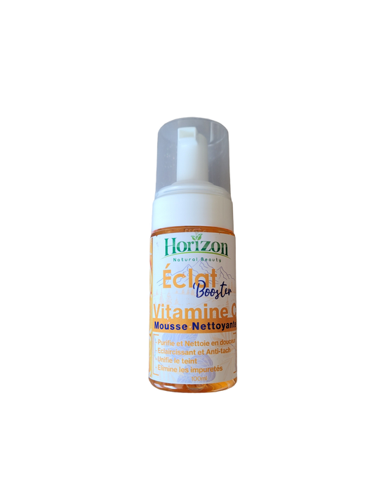 Mousse nettoyante éclat booster à la vitamine C Horizon