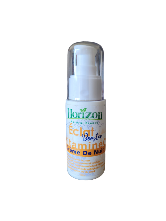 Crème de nuit éclat booster à la vitamine C Horizon