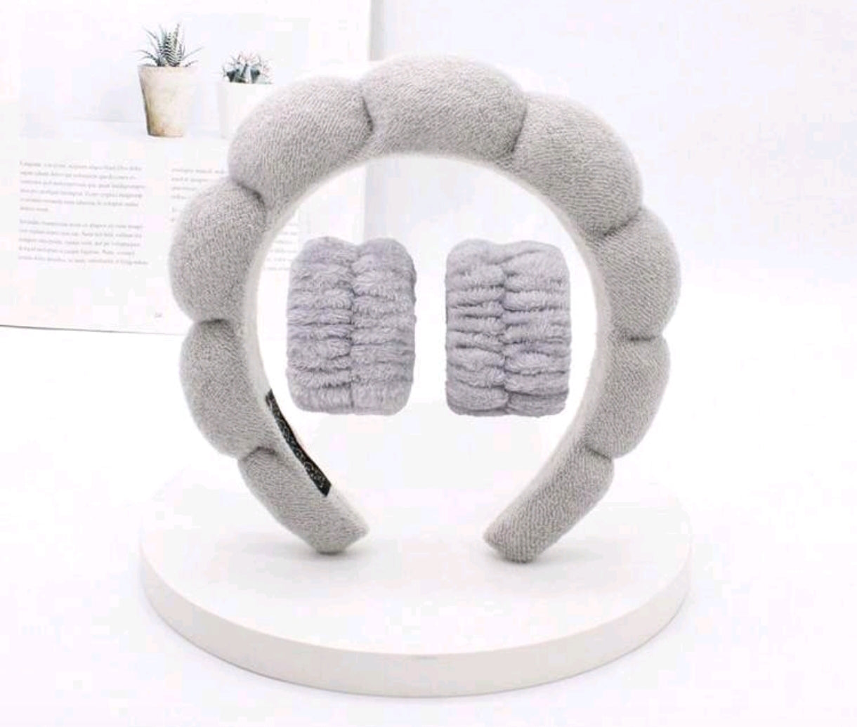 Bandeau cheveux et poignets