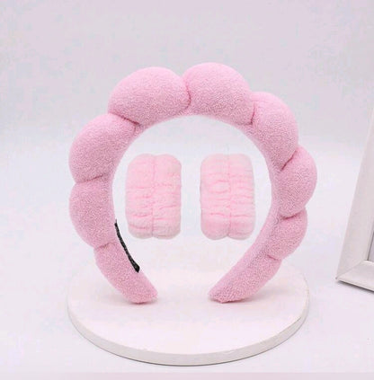 Bandeau cheveux et poignets