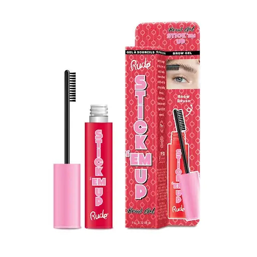 Gel fixateur sourcils Stick E'm Up - Rude Cosmetics