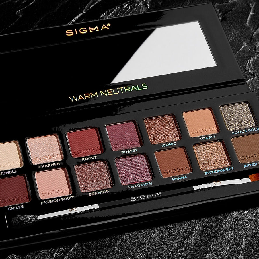 Palette yeux Warm Neutrals SIGMA Beauty