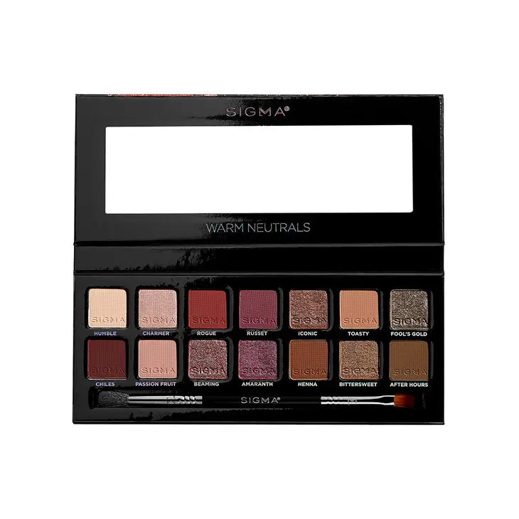 Palette yeux Warm Neutrals SIGMA Beauty