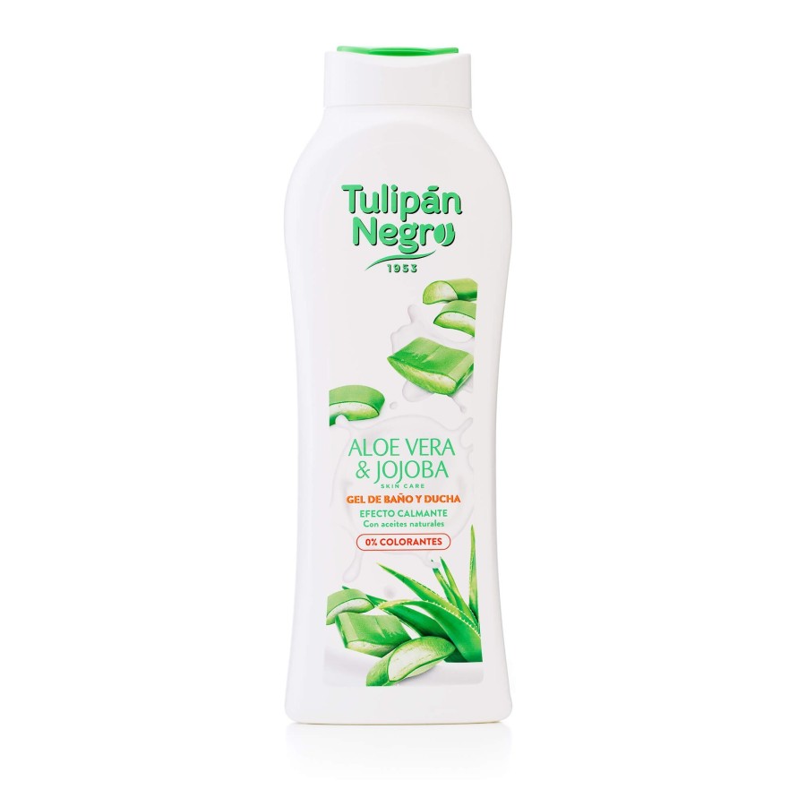 GEL BAIN ET DOUCHE ALOE VERA ET JOJOBA 650ML- TULIPAN NEGRO