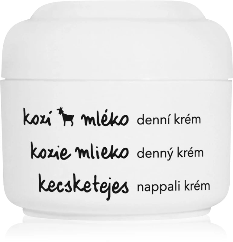 Crème de jour hydratante pour peaux sèches au lait de chèvre - Ziaja