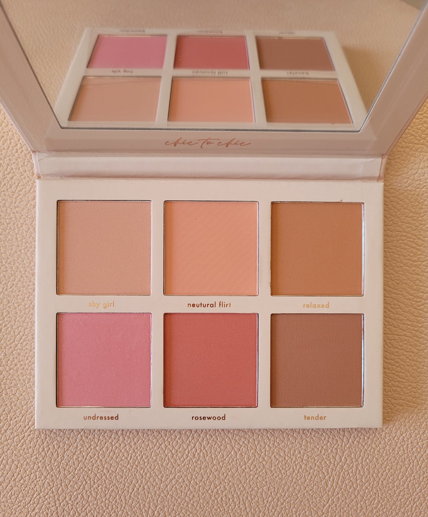 Palette blush Chic to Chic