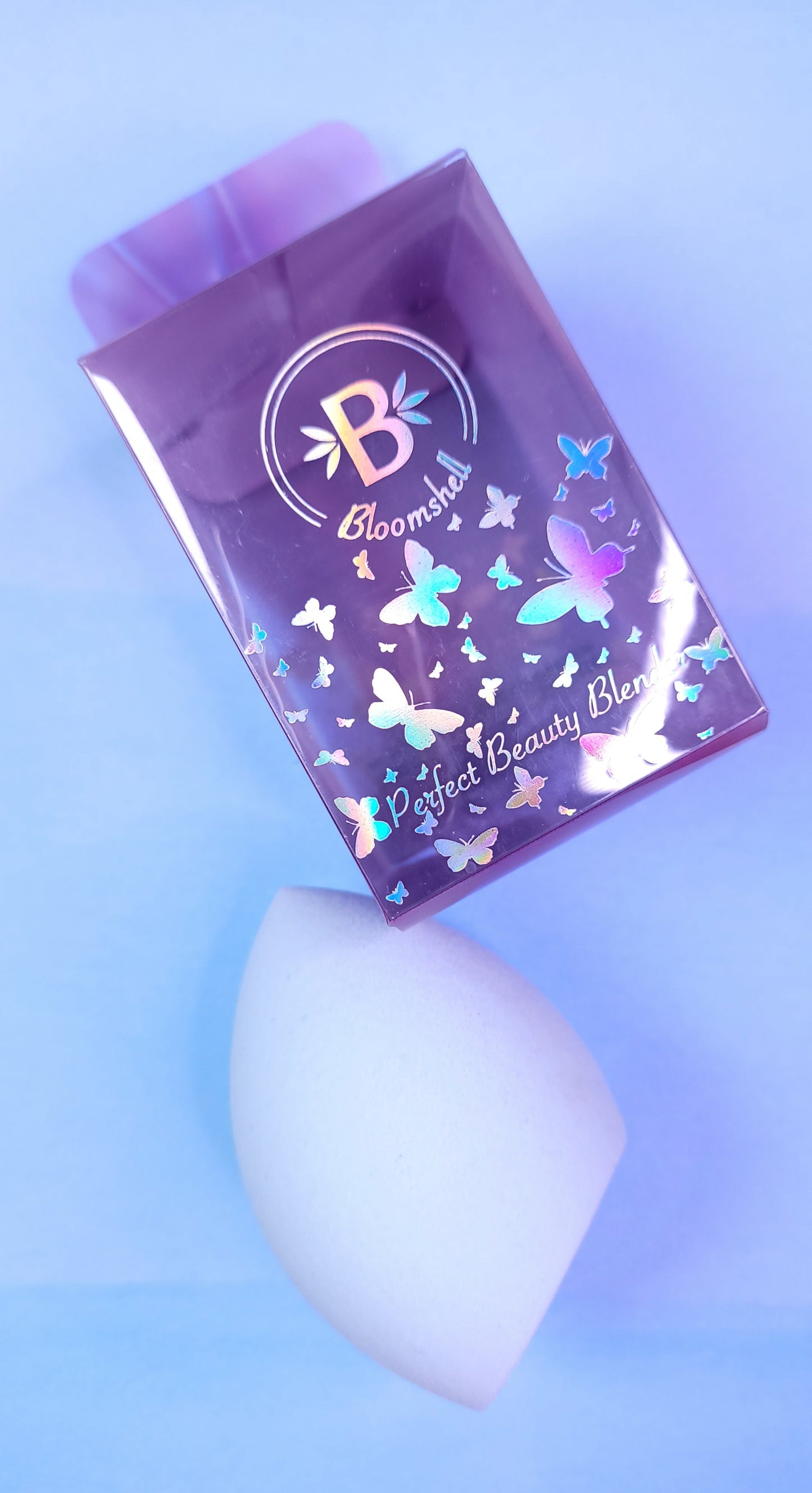 Eponge blender bleu ciel