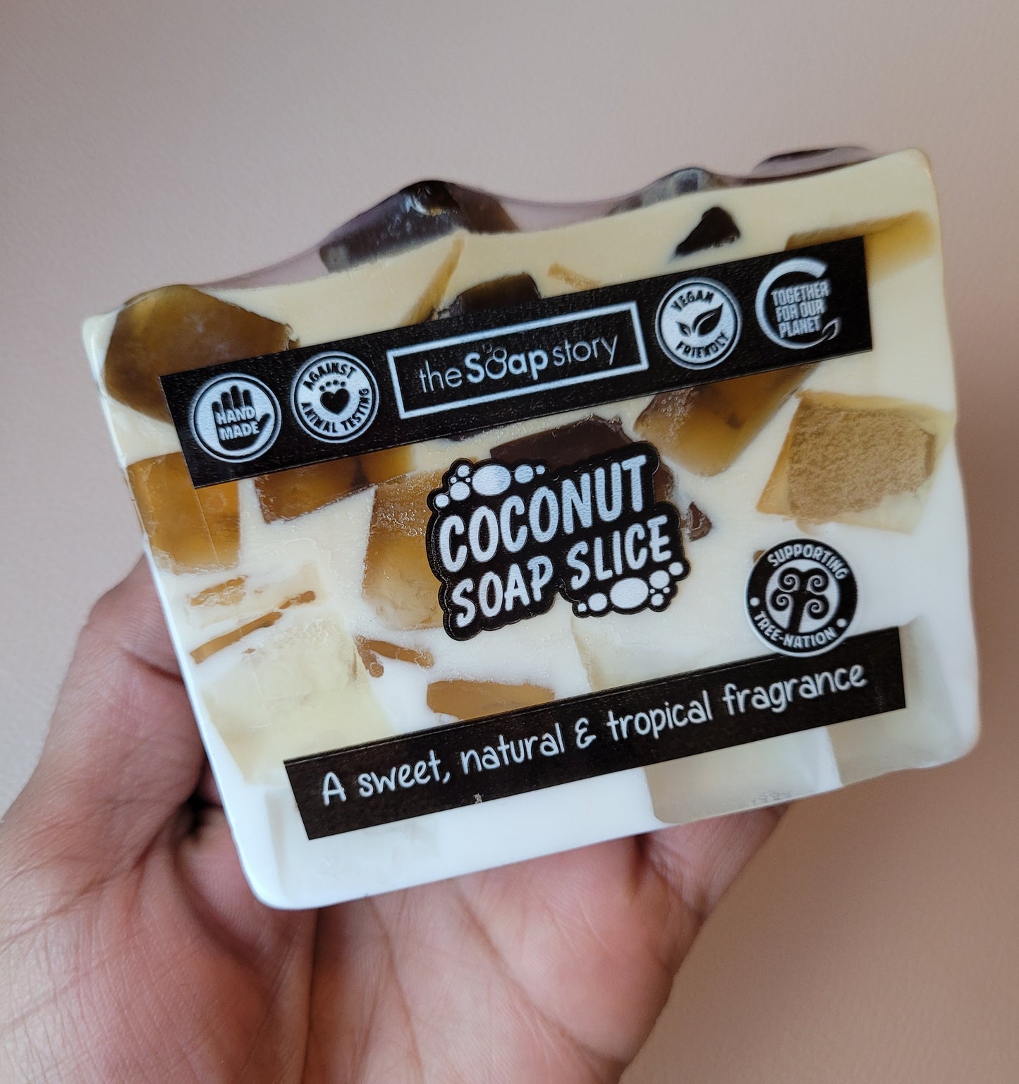 Tranche de savon Coconut I Noix de coco