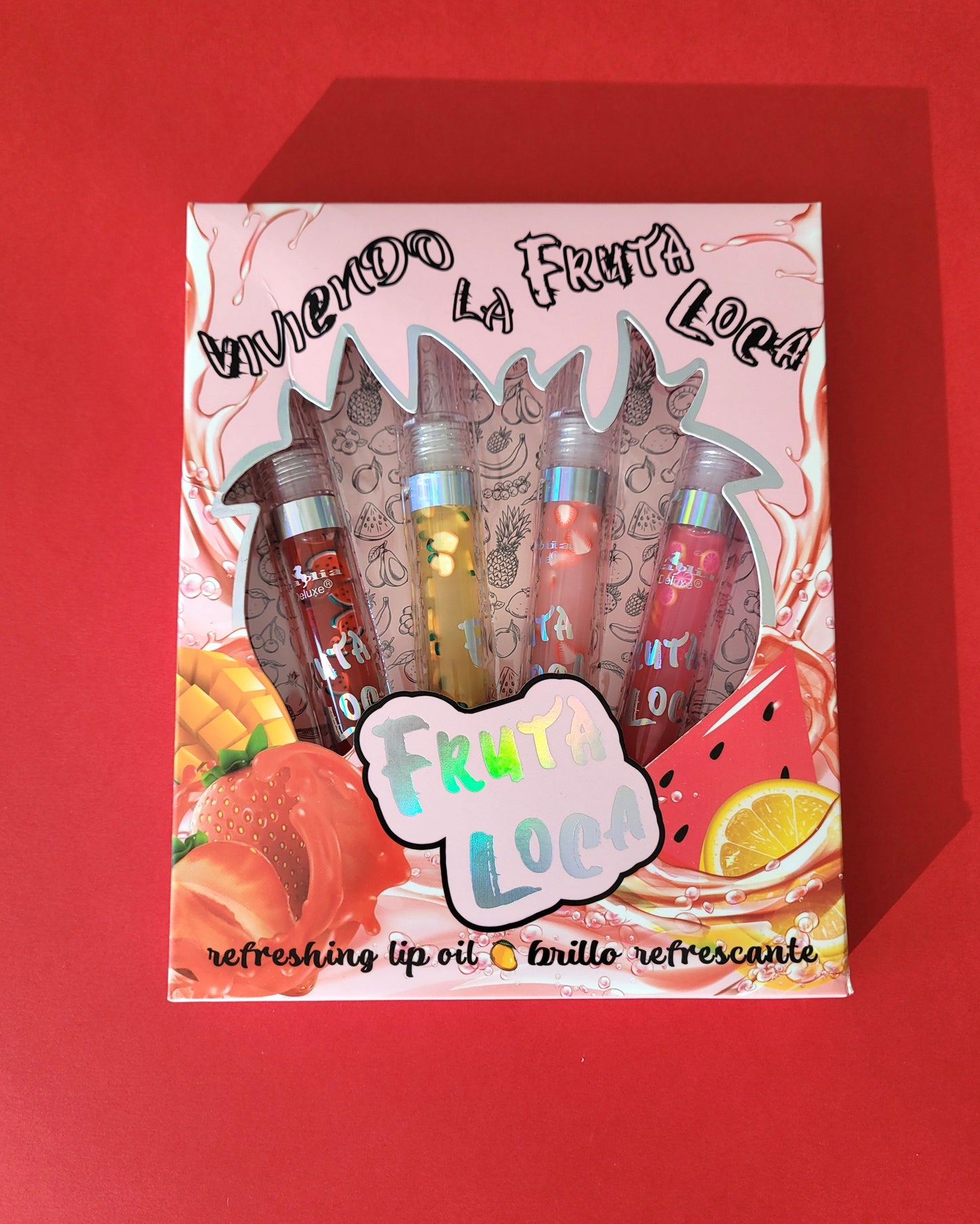 Coffret huiles à lèvres fruitées et Gourmand