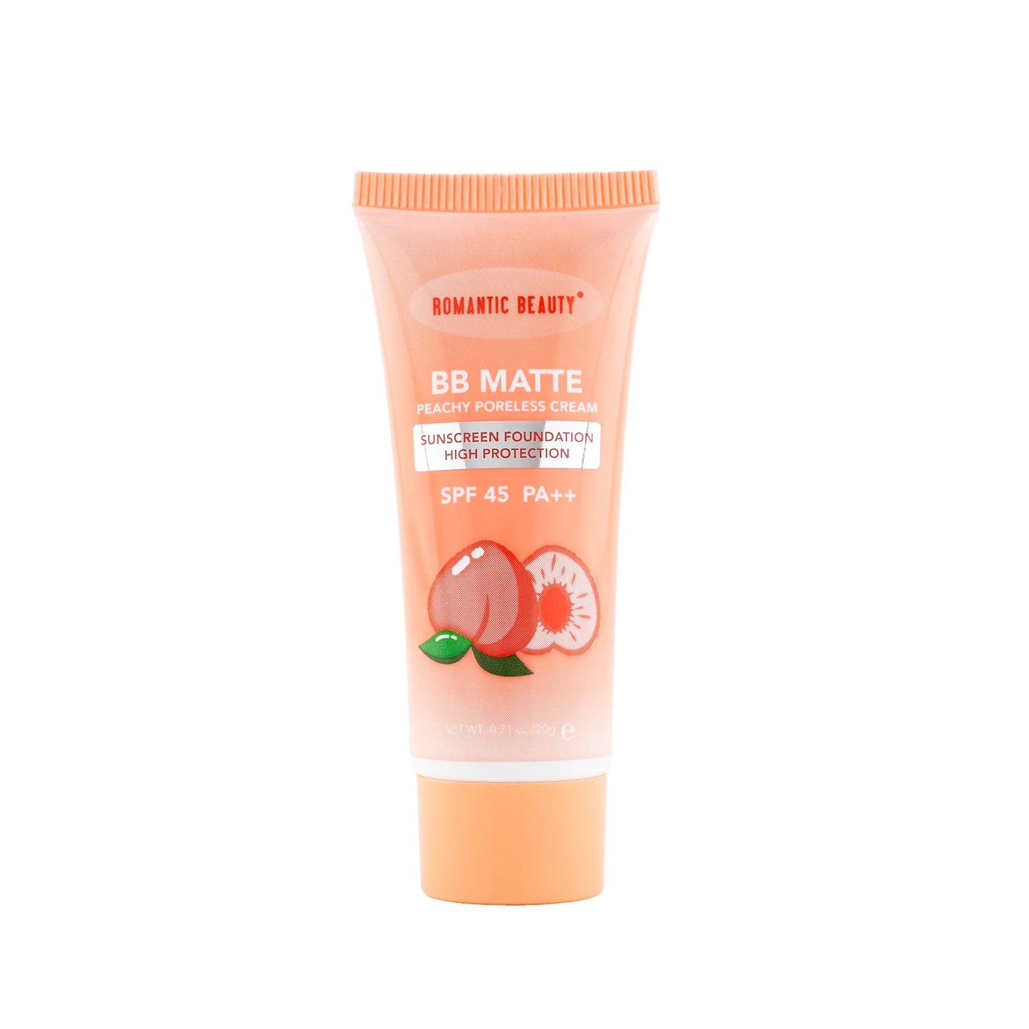 BB crème matte très haute protection à la peche