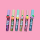 Gloss à lèvres pailletés et fruités