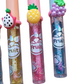 Gloss à lèvres pailletés et fruités