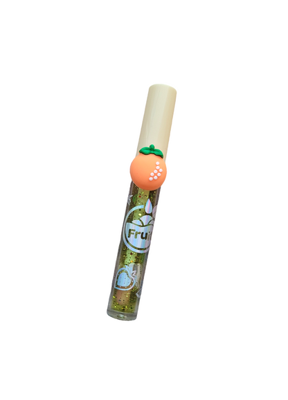 Gloss à lèvres pailletés et fruités