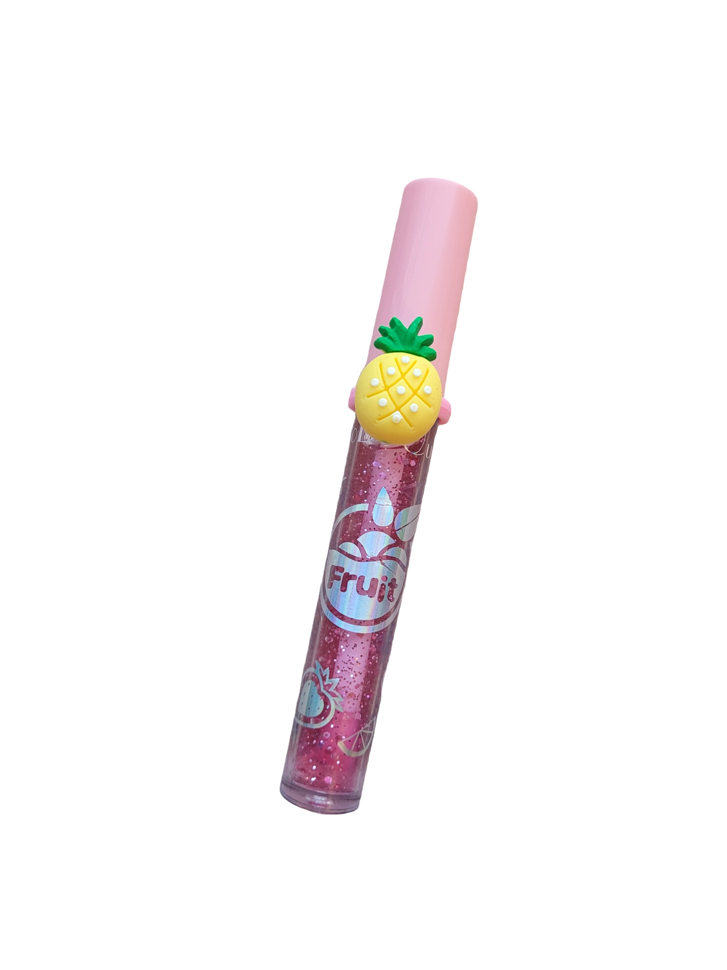 Gloss à lèvres pailletés et fruités